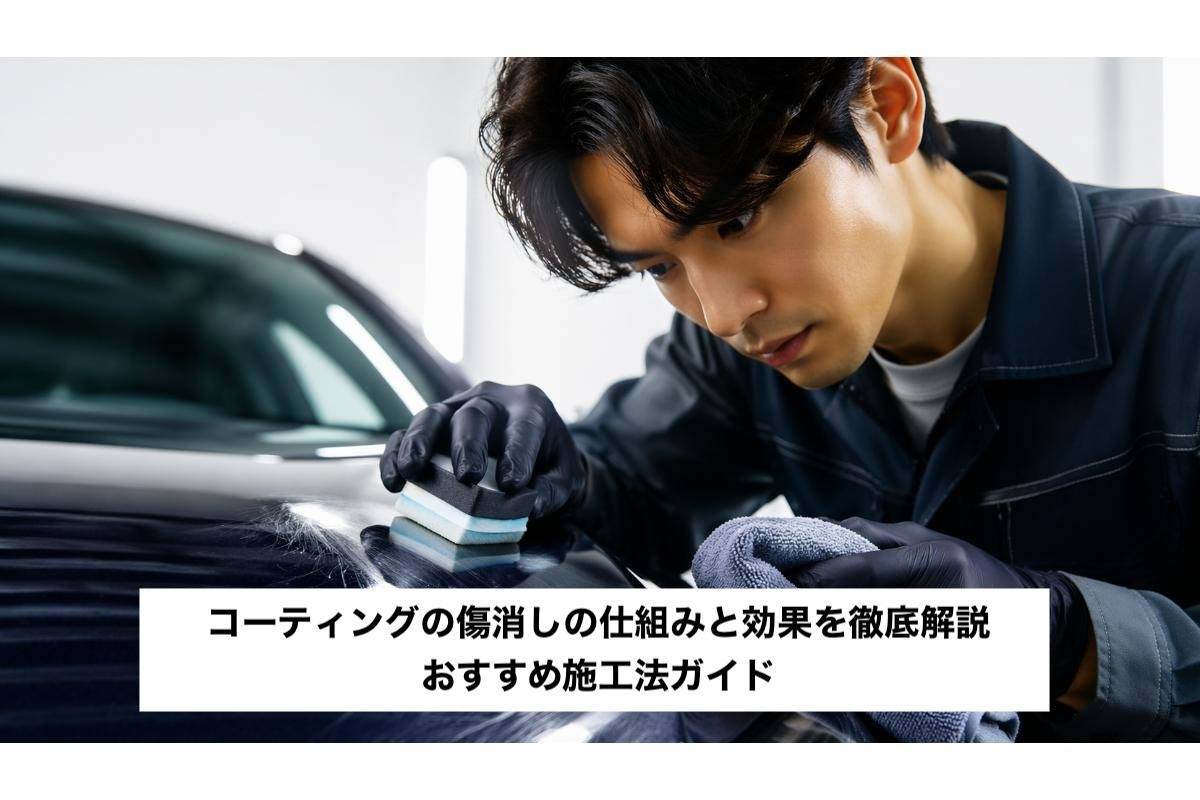 コーティングの傷消しの仕組みと効果を徹底解説|おすすめ施工法ガイド