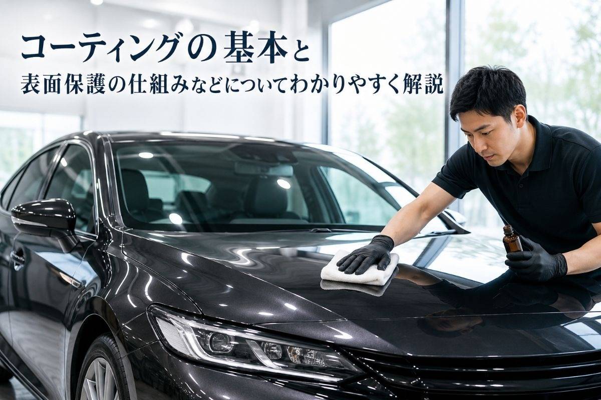 コーティングの基本と表面保護の仕組みなどについてわかりやすく解説